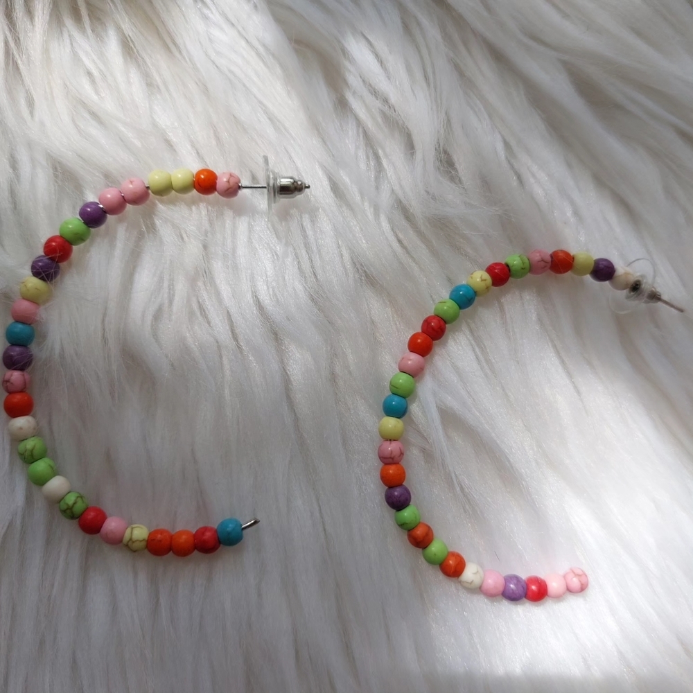 Earrings handmade jewelry